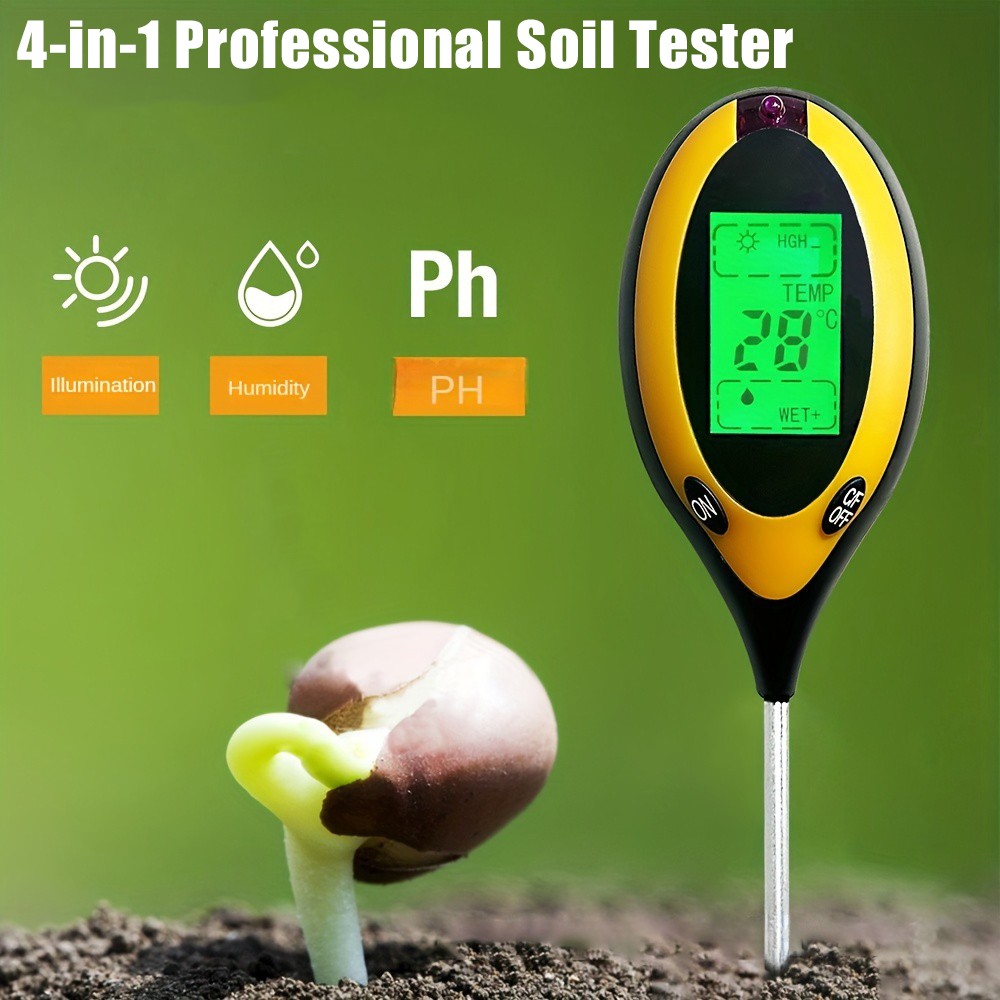 Moisture Meter Plant - Probador de PH del suelo 4