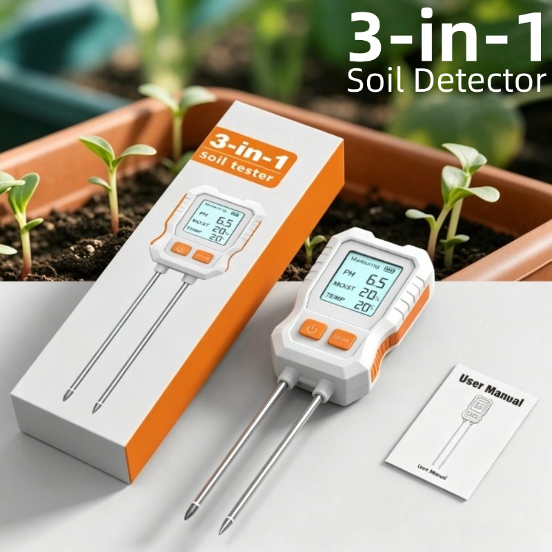 Moisture Meter Plant - Medidor de Suelo Digital 3 en