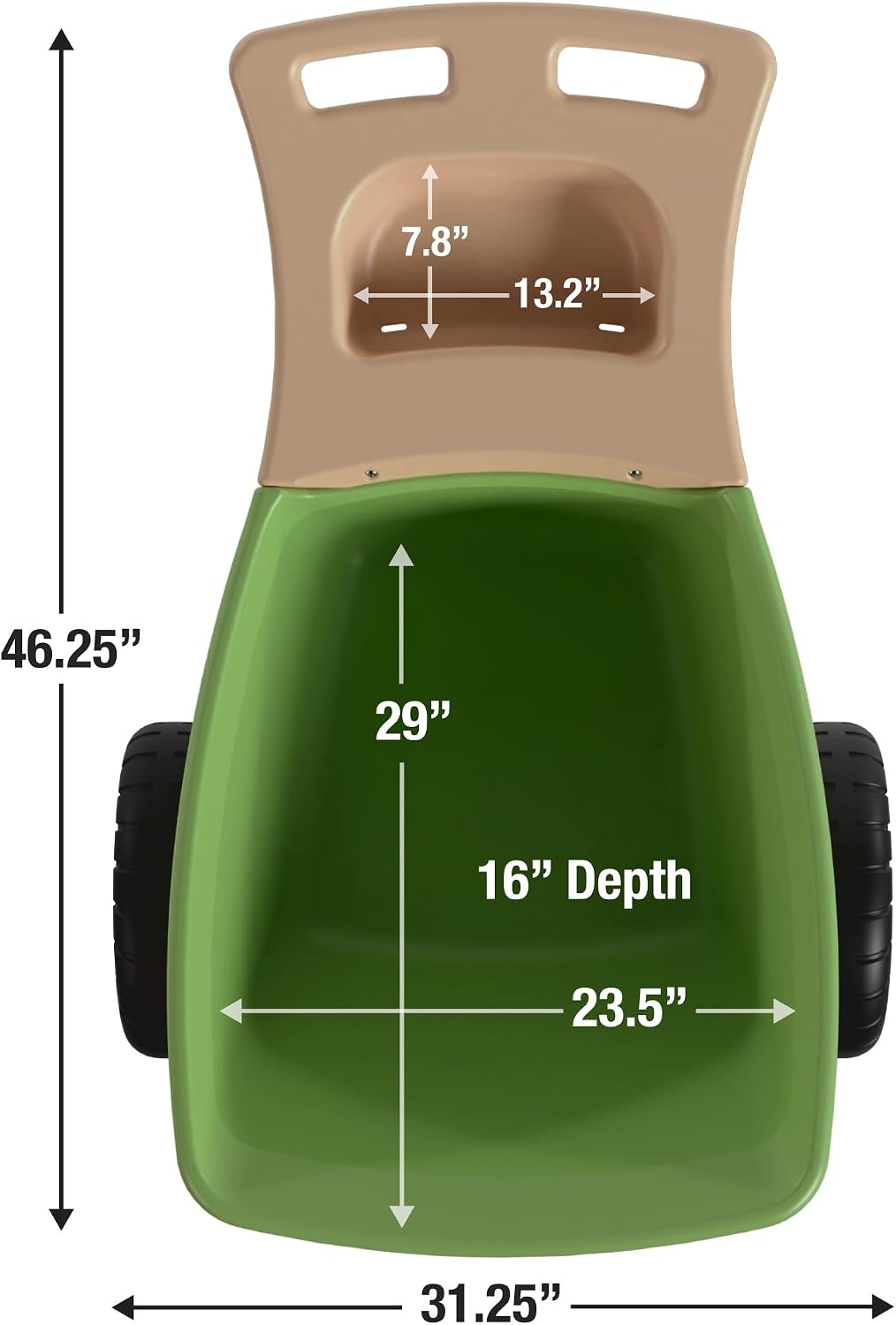 Carretilla Resistente con Rued - Gardening Tools Made In Usa reseña y precio