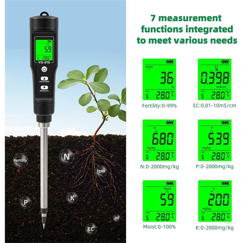 [NUEVO! ABSV] Medidor de humed - Moisture Meter Plant reseña y precio