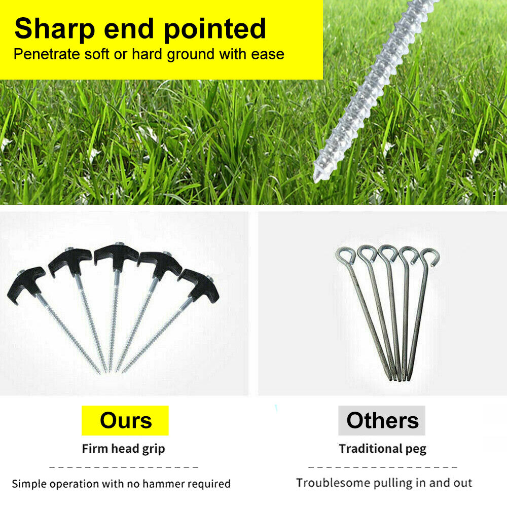 20 Piezas de Estacas de Acero  - Gardening Tools Screwfix reseña y precio