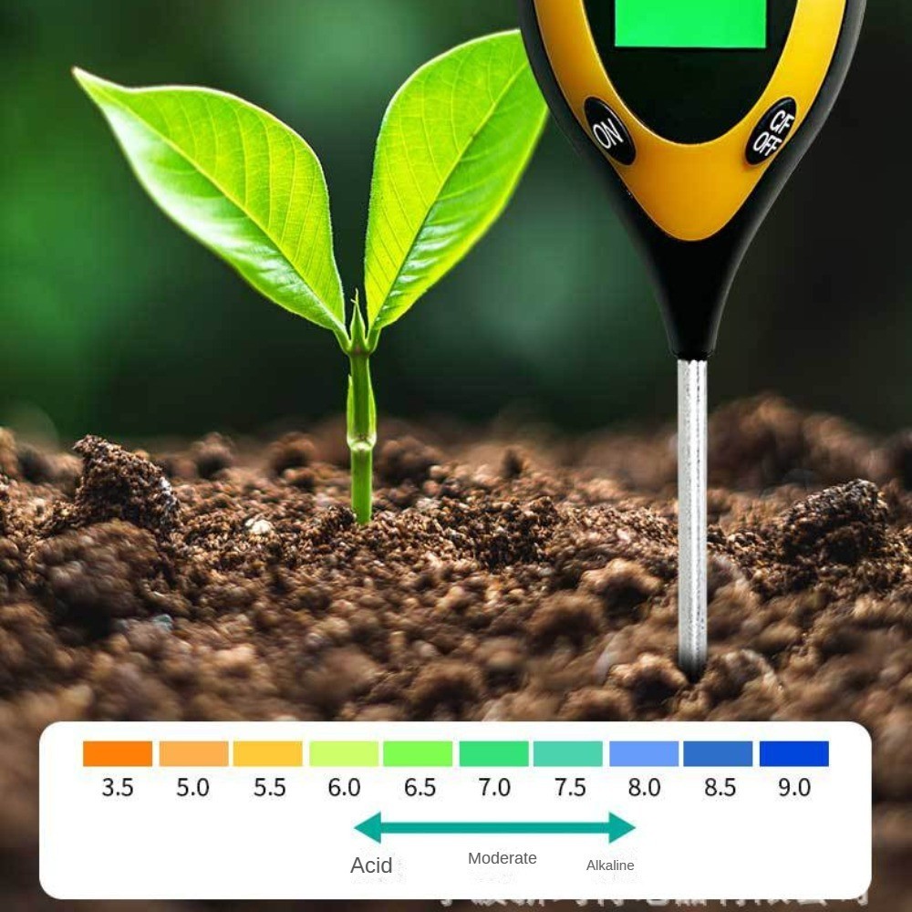 Probador de PH del suelo 4 en  - Moisture Meter Plant reseña y precio