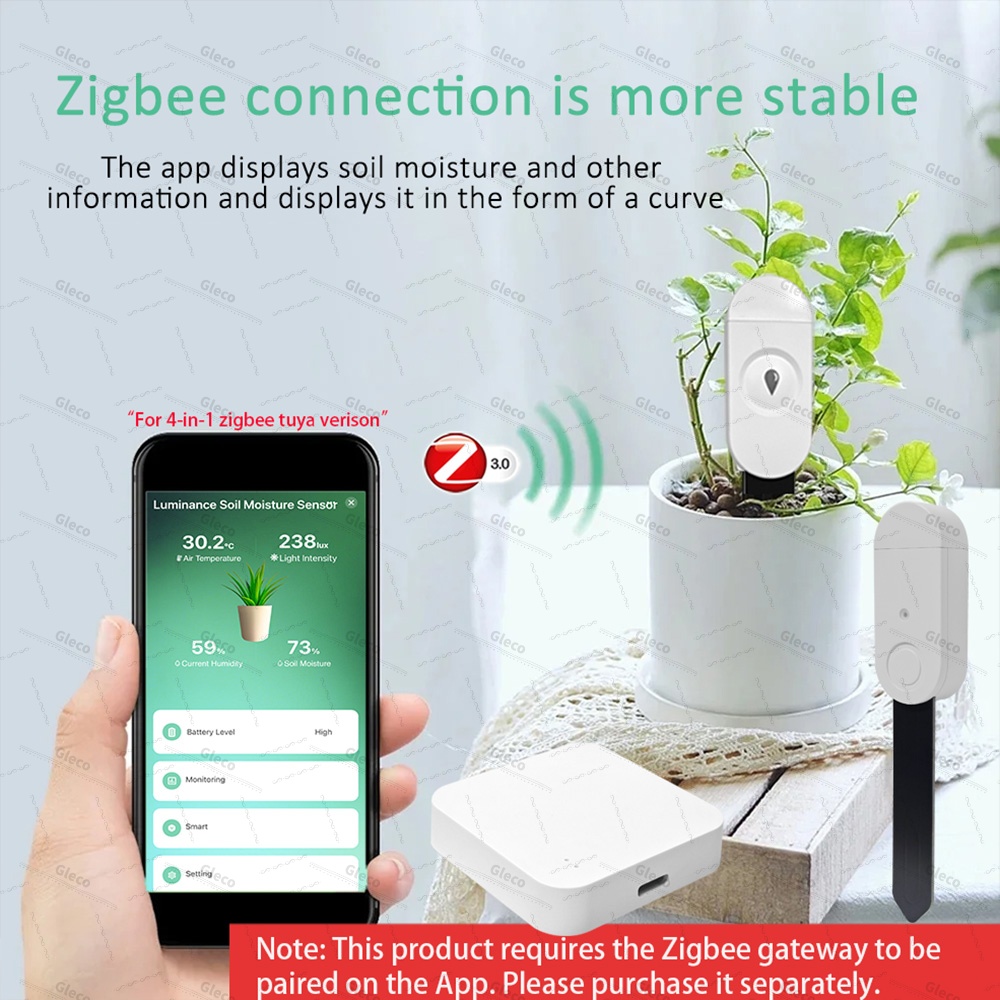 Sensor de humedad del suelo Zi - Moisture Meter Plant reseña y precio