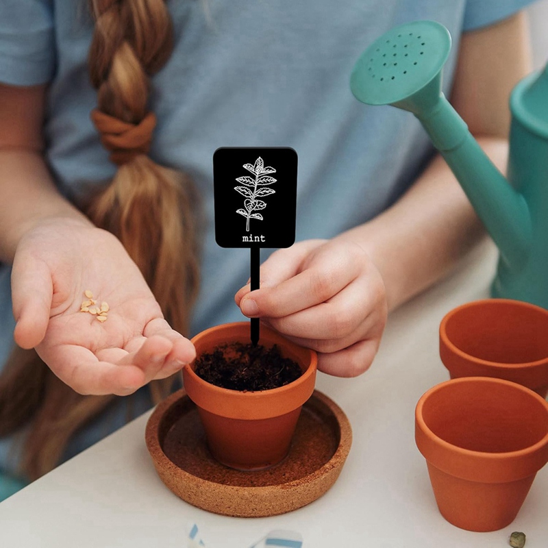 24 Etiquetas de Acrílico para  - Gardening Tools With Names reseña y precio