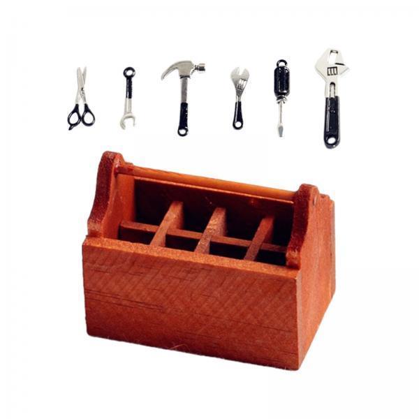 Caja de Herramientas en Miniat - Gardening Tools Photo reseña y precio