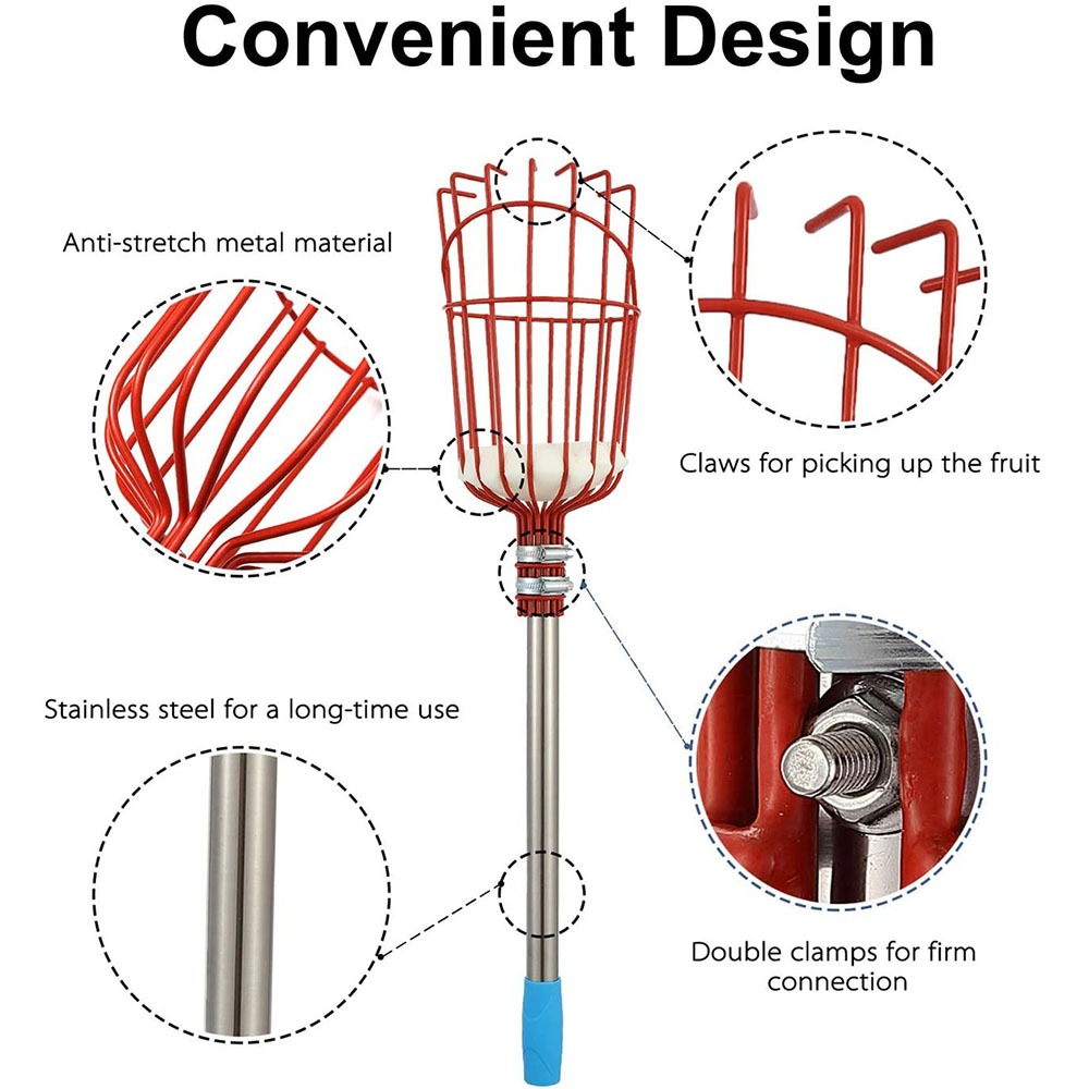 Recolector de Frutas de 260 cm - Gardening Tools Sale reseña y precio